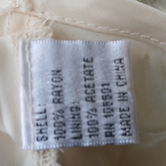 Double D Ranch DDR Cream Crochet Lace Prairie Cropped Cardigan Sz M, EUC - Picture 8 of 14